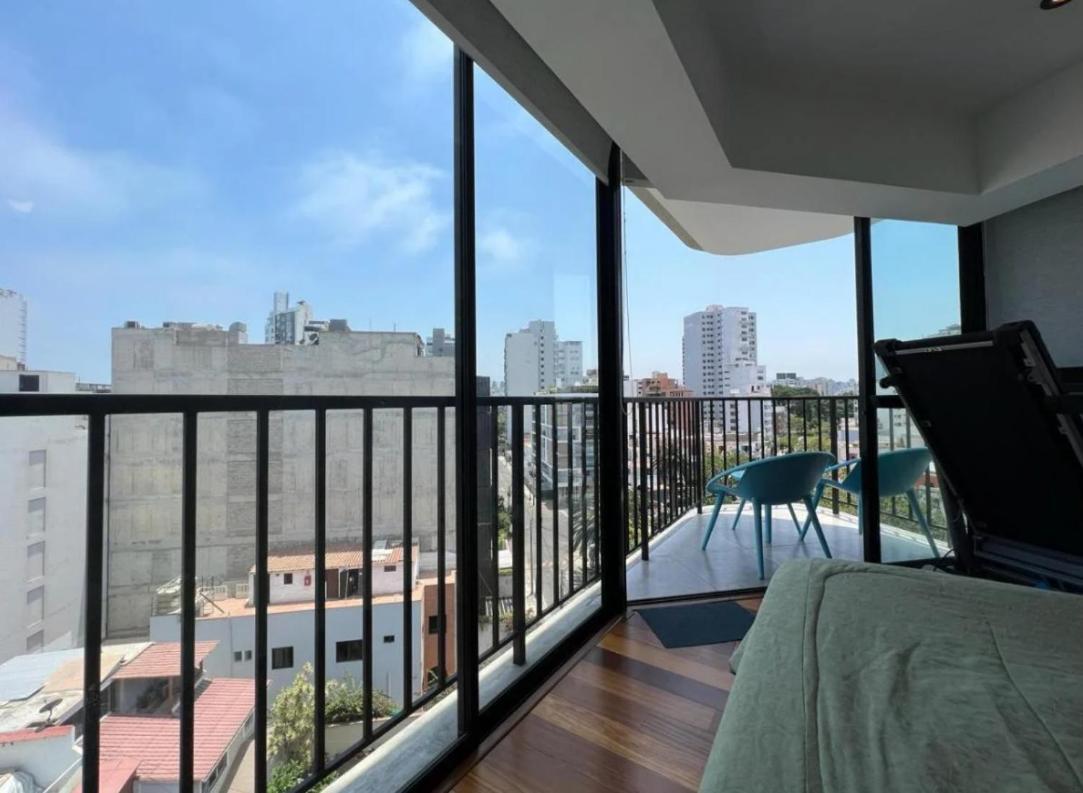Exclusivo Y Moderno Depa En Miraflores Vista Al Mar Y A La Ciudad Amoblado Apartments Lima Buitenkant foto